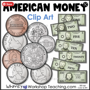 clip-art-clipart-black-white-color-images-math-american-money-coins-bills