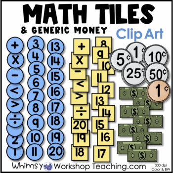 clip-art-clipart-black-white-color-images-math-generic-money-coins-bills-tiles