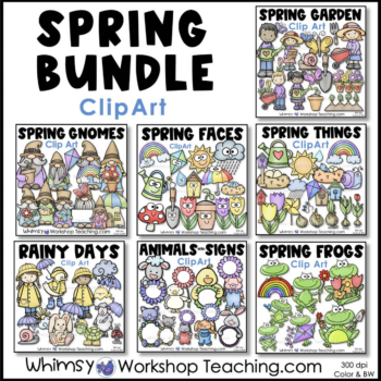 clip-art-clipart-black-white-color-images-seasonal-bundle-spring-garden-frogs-gnomes-signs-faces