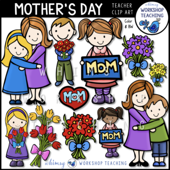 clip-art-clipart-black-white-color-images-seasonal-spring-mothers-day