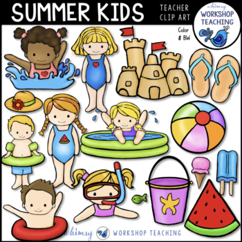 clip-art-clipart-black-white-color-images-seasonal-summer-kids