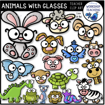 clip-art-clipart-images-color-black-white-animals-glasses