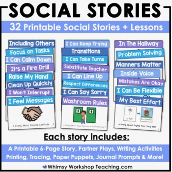 social-skills-lessons-stories-emotional-learning-activities-lessons-teacher-scripts