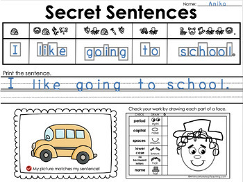 sentence starter activities