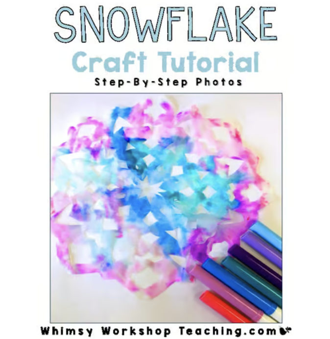 snowflake craft tutorial