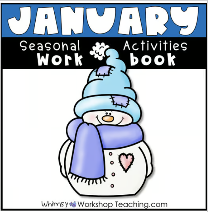 1st grade activities for january
