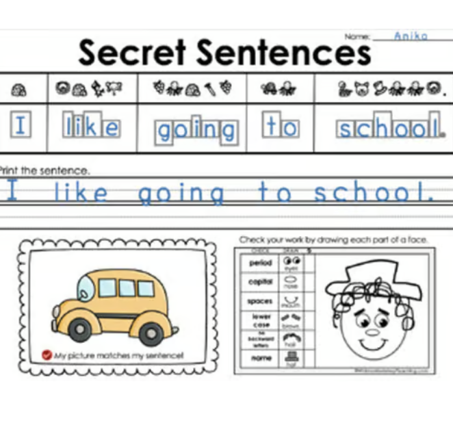 Secret Sentences